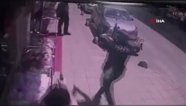 Çorlu'da 2 polisimizi şehit eden saldırganın yakalanma görüntüleri ortaya çıktı