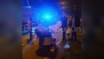 Bursa'da gece saatlerinde feci kaza! Motosiklet sürücüsü ağır yaralı...
