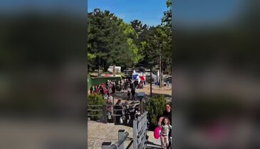 Teleferikte 19 Mayıs yoğunluğu! Uzun kuyruklar oluştu...