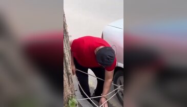 Korkuları artıran görüntü! Şehir boşaltıldı, arabaları bile bağladılar