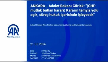 Mutlak butlan kararına Akın Gürlek'ten ilk yorum: "Herkes karara saygılı olmalı"