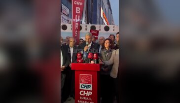 CHP Bursa İl Başkanlığı: 'Genel Başkanımız Özel'in kararlı mücadelesini destekliyoruz'