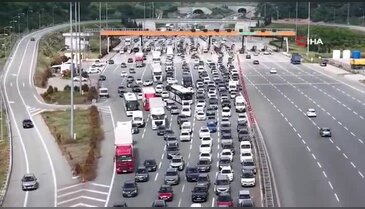 Bayram göçü başladı! Bursa yolunda araç kuyrukları oluştu