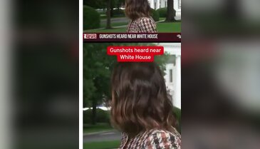 Beyaz Saray'da panik anlar! Canlı yayında ecel teri döktüler...