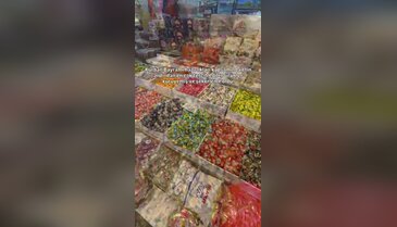 Bayram sofralarının vazgeçilmezleri: Bursa'da kuruyemiş ve şekerleme tezgahları...