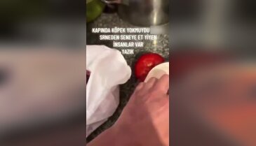 Verilen kurban payına isyan etti: "Kapında köpek yok muydu?"