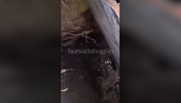 Bursa'da yol çökmesi tehlikesi! Mahalle sakinleri yetkililere seslendi