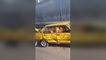Bursa yolunda feci kaza! Araç hurdaya döndü