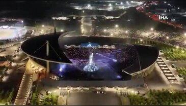 Kanye West İstanbul'u salladı! Dev konser havadan görüntülendi