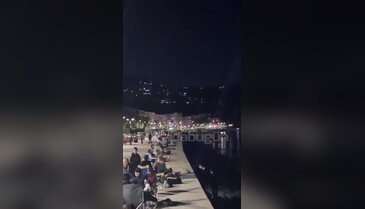 Bursa'da akşam keyfi! Vatandaşlar sahili doldurdu