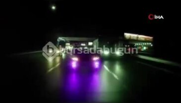 Bursa'da trafikte ölümle burun buruna getiren hareketler! Her şey kamerada