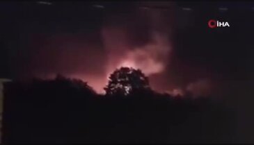 Bursa'da gece saatlerinde bir yangın daha! Baraka kullanılamaz hale geldi...