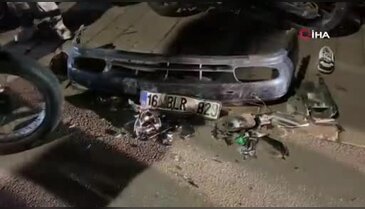 Bursa'da alkollü sürücü dehşet saçtı! 17 yaşındaki genç ağır yaralı...