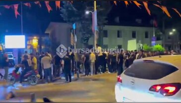 İznik'te gergin gece! Onlarca kişi toplandı, kentte geniş güvenlik önlemi alındı...