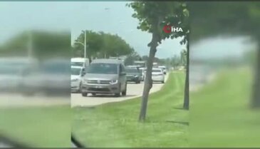Bursa'da sürücüler ecel terleri döktü: Akan trafiğe karşı inatla ilerledi
