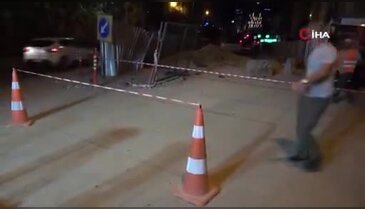 Facianın Eşiğinden Dönüldü! Taksi Doğal Gaz Hattını Parçaladı