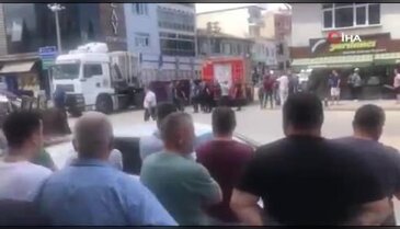 Karşıya geçmek isterken feci son!
