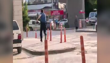 Bursa'da polis ve şüpheli arasında ilginç anlar: 'Sen dur dedin durdum ağabey'