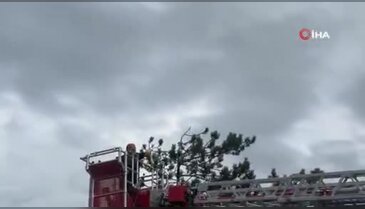 Bursa'da kurtarma operasyonunda sıra dışı anlar: Arkadaşları gökyüzünü kuşattı!