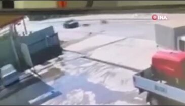 Bursa'da nefes kesen kaza! Görüntüler kısa sürede yayıldı