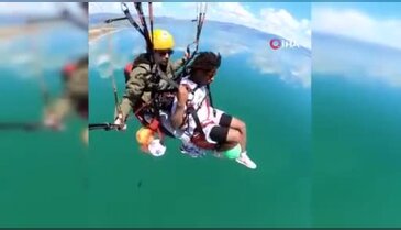İznik Gölü üzerinde nefes kesen görüntü! "Yerli Camavinga" yine olay oldu