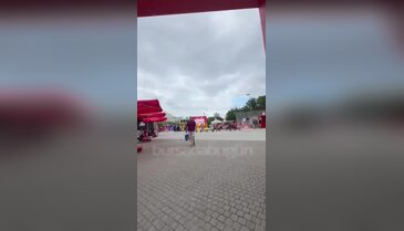 Ankara'da voleybol coşkusu eğlence alanına taşındı!