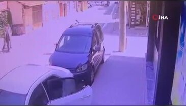 Bir anda yere savruldular! Bursa'da mazot faciası kamerada