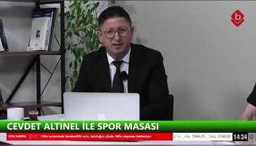 Cevdet Altınel ile Spor Masası 26 Haziran 2026 Çetin Sabırlı ve Yeşimspor Basketbol Başantrenörü Cem Çağal ile birlikte Gündemi değerlendiriyor.