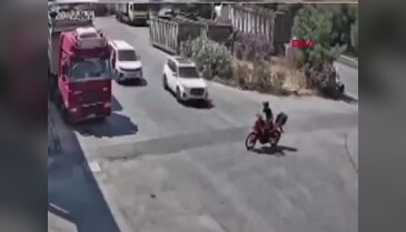 15 yaşındaki sürücü trafikte dehşet saçtı! Üç çocuk babası işçinin durumu kritik...