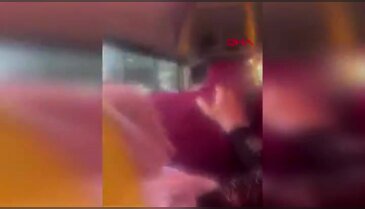 Bursa'da minibüs şoförleri yolda durup birbirine saldırdı!