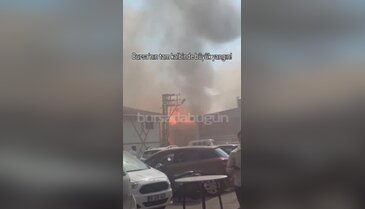 Bursa'nın tam kalbinde büyük yangın! Dumanlar her yerden görünüyor...
