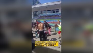 Dehşete düşüren görüntü! Sokaklar adeta yaşayan ölülerle doldu