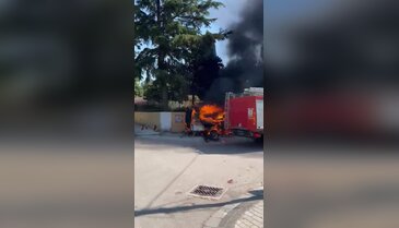 Bursa'da sahilde korkutan yangın! Ekmek teknesi küle döndü...