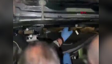 Gizli bölgeye sakladı ancak yine de yakalandı! Kilolarca uyuşturucu ele geçirildi...