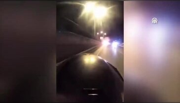 Bursa'da ölümle burun buruna! Takla atan otomobilin görüntüleri ortaya çıktı