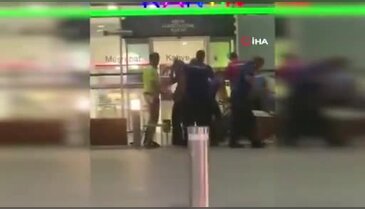 Havalimanında 4 polisimizi bıçakla yaralamıştı! Olay anı ortaya çıktı...