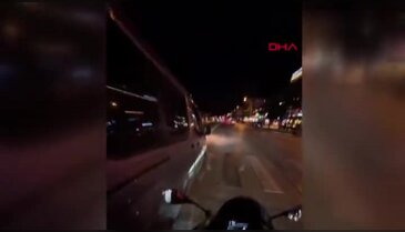 Bursa'da saniyelerle kurtuluş! Sarı ışıkta geçen araç dehşet saçtı