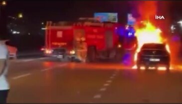 Bursa'da Sanayi Caddesi'nde korkutan olay!