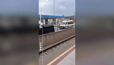 Bursa'da sabah trafiğinde beklenmedik anlar!