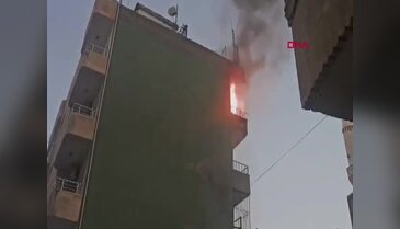 Mardin'de evde korku dolu anlar! Alev alan mutfak tüpü iki kişiyi yaraladı