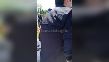 15 Temmuz Demokrasi ve Milli Birlik Günü'nde Bursa Protokolü şehitlerin huzurunda