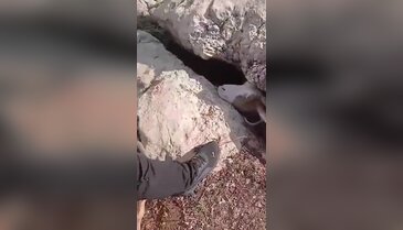 Altın ararken karşılaştıkları manzara karşısında donup kaldılar