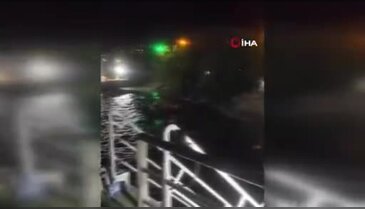 Elazığ'da fırtına etkili oldu: Feribot iskeleye yanaşamadı