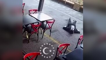 Görüntü Türkiye'den! İnsanlık ölmüş dedirten anlar...