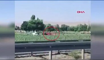 Ankara'da eğitim helikopteri düştü: Yaralılar var