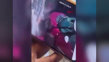 Kaldırımda yürüyen yayayı öldürüp serbest kaldı! Kazanın görüntüleri ortaya çıktı...