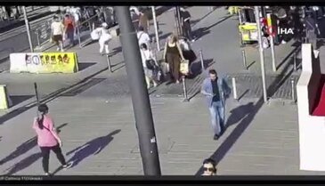 Turist cüzdanı çalan çocuklar suç makinesi çıktı!