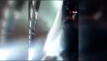 Bursa'da ölümle burun buruna geldiler! O kaza anı kamerada