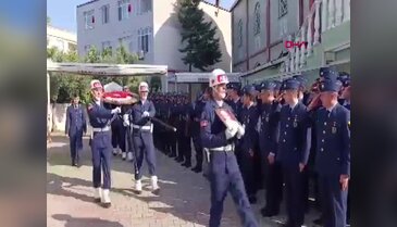 Bursa'da Emekli Binbaşı Özcan Yıldız'a askeri törenle son veda