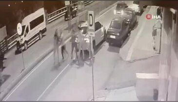 Sokak ortasında pompalı tüfekli dehşetin güvenlik kamerası görüntüsü ortaya çıktı